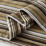 Men's Striped T-Shirt Manufacturer - OEM 280gsm 100% Cotton Classic Stripe Neck Eco-Friendly Breathable Tee