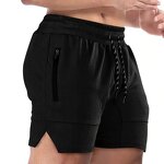 Men's Sports Shorts Manufacturer - OEM Polyester Knee Length Breathable Basketball Gym Pocket Shorts