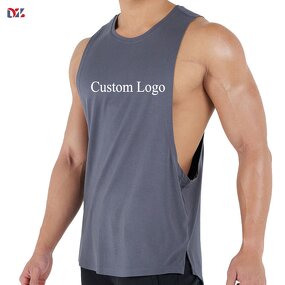 Men's Fitness Tank Top Manufacturer - Custom Wholesale Sweat Absorbent Breathable Sleeveless Sportswear