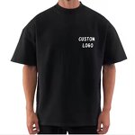 Men's T-Shirt Manufacturer - 250gsm Drop Shoulder Heavyweight Blank Streetwear Boxy Oversized Tee