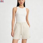 Women's Retro Sports Shorts Manufacturer - OEM High Quality Custom Logo High Street Hip Hop Quarter Shorts