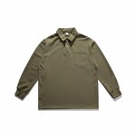 Men's Golf T-Shirt Manufacturer - High Polyester Long Sleeves XL Anti-Wrinkle Printed Button Tee