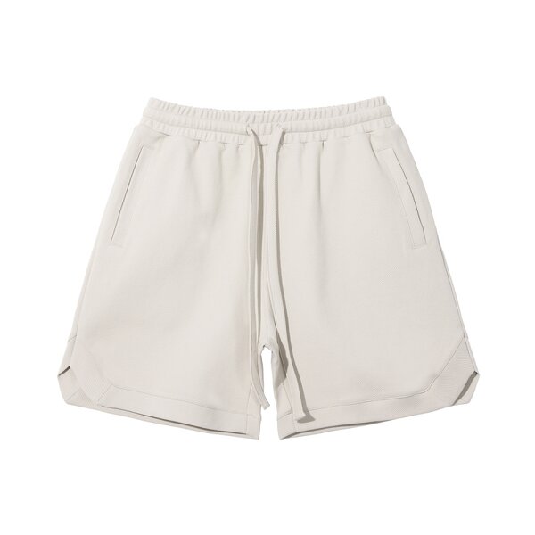 Men's Cotton Shorts Manufacturer - OEM Wholesale 380gsm 100% Cotton Oversized DTG Print Breathable Shorts