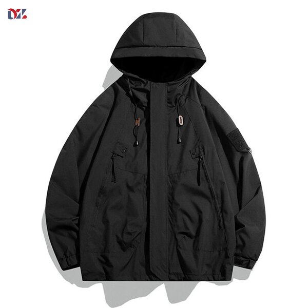 Unisex Hardshell Jacket Manufacturer - Spring New Casual Hooded Sportswear Windbreaker Custom Logo Jacket