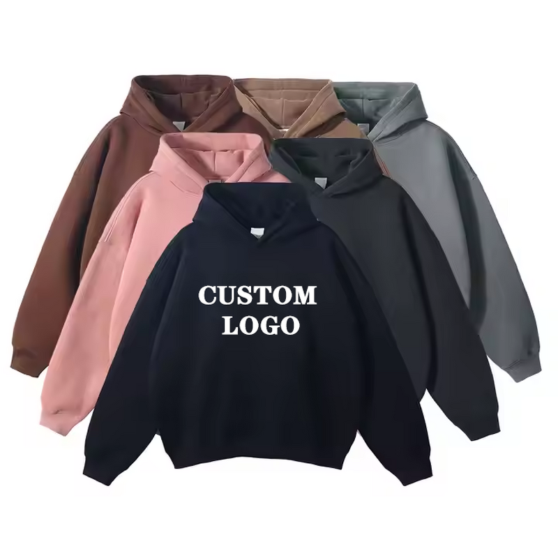 Men's Pullover Hoodie Manufacturer - Custom Logo Unisex Oversized Heavyweight Cotton Blank Top