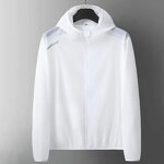 Men's Quilted Jacket Manufacturer - Casual Summer Stand Collar Hooded 100% Polyester Zipper Motorcycle Jacket