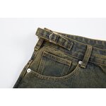 Men's Jeans Shorts Manufacturer - Factory Custom Design 100%cotton High Street Style Low Moq Denim Short