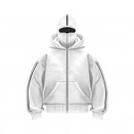 Hooded Sweatshirt Manufacturer - Double Hat Solid Autumn Winter Outwear for Men Women