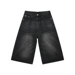 Men's Baggy Jeans Shorts Manufacturer - Hot Summer High Quality Custom Design Dark Denim Shorts