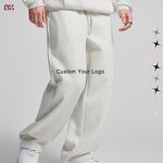 Men's Sweatpants Manufacturer - Straight Leg Blank Heavyweight Acid Washed Vintage French Terry Pants