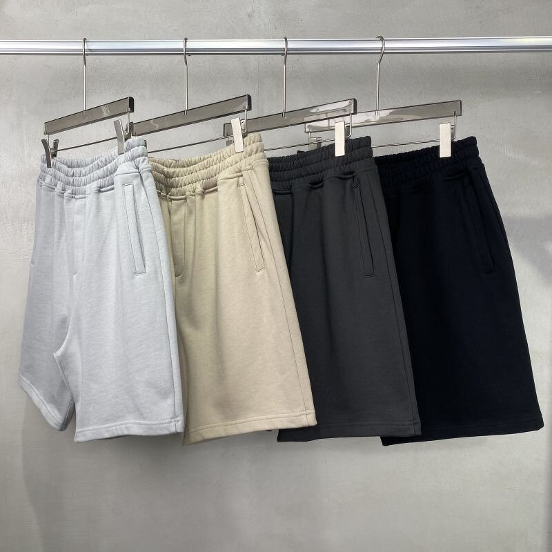 Men's Fleece Shorts Manufacturer - OEM Heavyweight French Terry Cotton Wholesale Designer Street Wear Shorts