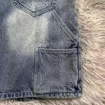 Men's Denim Jeans Manufacturer - Custom Logo Vintage Mid Casual Straight Oversized Baggy Summer Pants