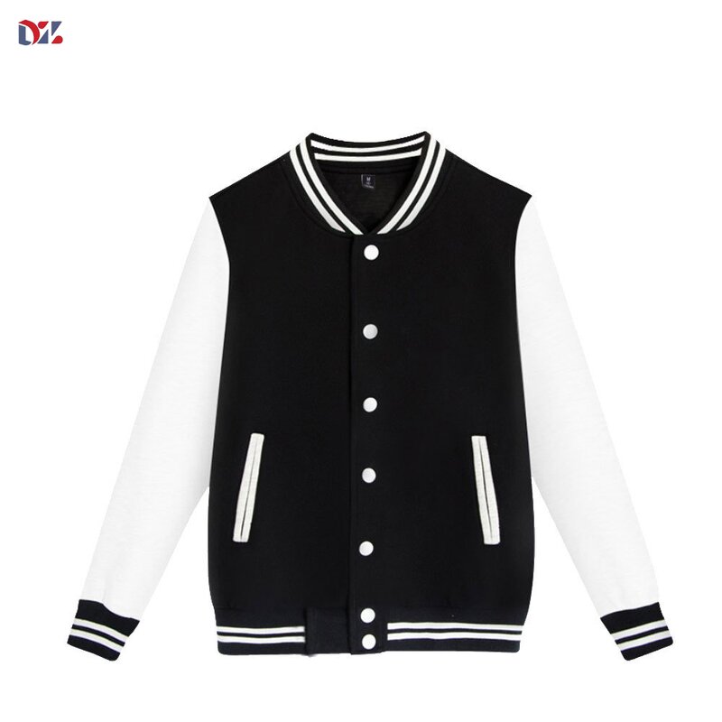 Men's Baseball Shirt Manufacturer - Custom European Size Solid Light Plate Color Work Clothes Spring Jacket