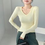 Women's Long Sleeve T-shirt Manufacturer - Slim Fit Anti-Pilling Cotton Compression Custom Tight Digital Print Tee