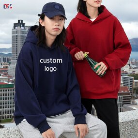 Men's Plus Size Hoodie Manufacturer - Wholesale 100% Cotton Custom Embroidery Jumper With Printed Logo Top