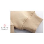 Men's Cotton Hoodie Manufacturer - Custom Print Embroidery Stand Collar French Terry Spring Top