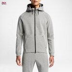Men's Tech Fleece Hoodie Manufacturer - Plain Zip up Lightweight Sports Knitted Fitness Pullover