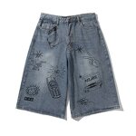 Men's Denim Jeans Manufacturer - New Custom Design Embossed Vintage Mid Wash Straight Soft Casual Pants