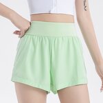 Women's Biker Shorts Manufacturer - OEM Spandex 2 in 1 Gym Yoga Casual Workout Flowy Athletic Shorts