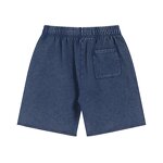 Men's Casual Shorts Manufacturer - OEM Batik Washed Terry 100% Cotton Quick Dry Loose Bermuda Shorts