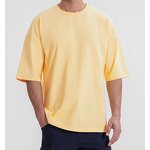 Men's T-Shirt Manufacturer - 250gsm Drop Shoulder Heavyweight Blank Streetwear Boxy Oversized Tee