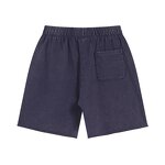 Men's Casual Shorts Manufacturer - OEM Batik Washed Terry 100% Cotton Quick Dry Loose Bermuda Shorts
