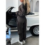 Women's Two-piece Set Manufacturer - Custom Y2k Streetwear Long Fitness Joggers Pants and Sweatpants Tracksuits