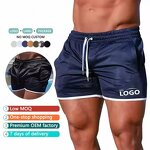 Men's Gym Shorts Manufacturer - Breathable Athletic Training Jogger Fitness Drawstring Closure Shorts