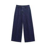 Women's Ankle Jeans Manufacturer - Summer Casual Straight Breathable Washed High Waist Denim Pants