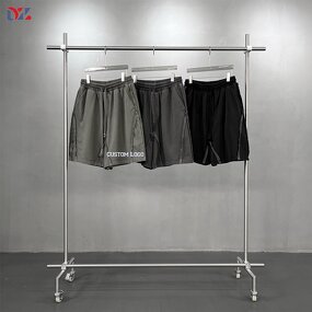 Men's Denim Shorts Manufacturer - OEM Custom French Terry Heavyweight Acid Wash Sun Faded Distressed Shorts