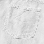 Men's Denim Pants Manufacturer - New Fashion Custom White Vintage Dirty Loose Jeans Trousers