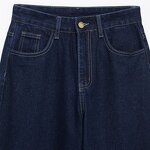 Women's Straight-leg Jeans Manufacturer - Summer New Casual Vintage High Waist Female Ankle Denim Pants