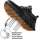 Safety Work Shoes Manufacturer - Factory Price Lightweight Insulated Steel Toe for Men Women