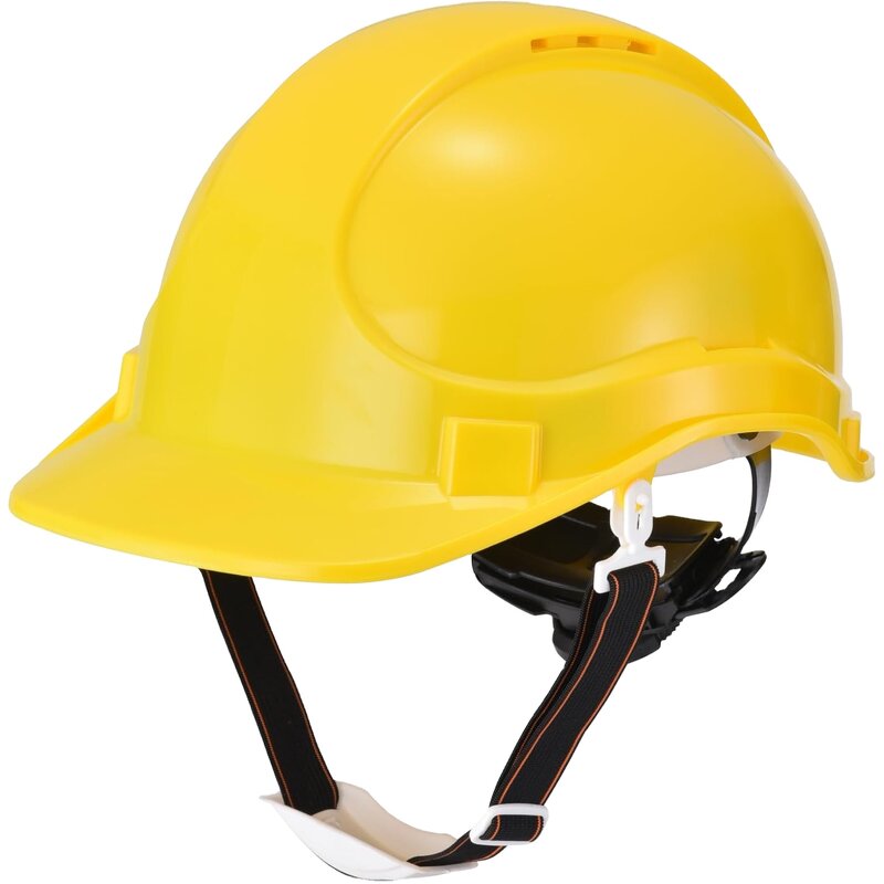 ABS Hard Hat Manufacturer - Unisex EN397 Certified HDPE Head Protection for Construction Industry
