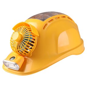 Solar Power Safety Helmet Manufacturer - Zooming Built-In Fan ABS Construction Workplace Hard Hat