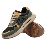 Safety Sneakers Manufacturer - 2024 Custom Anti-Smashing Steel Toe Breathable Mesh Microfiber Suede Shoes