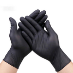 Disposable Nitrile Gloves Manufacturer - Black Orange Blue Boxed Powder-Free Nitrile Coating Option