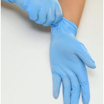 Disposable Nitrile Gloves Manufacturer - GMC 100% NBR 9 Inch Blue Powder Free Examination Gloves