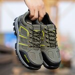 Summer Safety Work Shoes Manufacturer - Men Women Breathable Steel Baotou Anti-smashing Anti-puncture Shoes