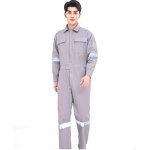Safety Coverall Manufacturer - 190GSM 100% Cotton High Visibility Reflective Overalls