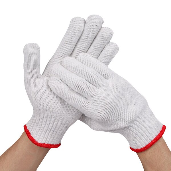 Cotton Work Gloves Manufacturer - Wholesale Wear-Resistant Non-Slip Hardware Site Protection Gloves