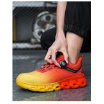 Summer Safety Shoes Manufacturer - Men's Cross-Border Anti-Braking Anti-Stab Rotor Button Comfort Shoes