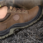 Cowhide Safety Boots Manufacturer - Men's Breathable Wear-Resistant Waterproof Winter Labor Protection Shoes