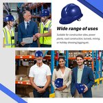 V Type Safety Helmet Manufacturer - ABS Slotted 6 Suspension Points CE Certified SH-088 Hard Hat