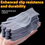 Nylon Safety Gloves Manufacturer - Thin Non-Slip for Driving Gardening Dispensing Men Women