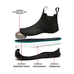 Safety Work Boots Manufacturer - Genuine Leather Rubber Outsole Steel Toe Waterproof Men Women Shoes
