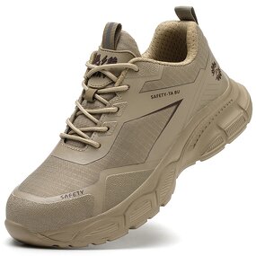 Summer Safety Shoes Manufacturer - Lightweight Breathable Deodorant Rubber Bottom Work Shoes