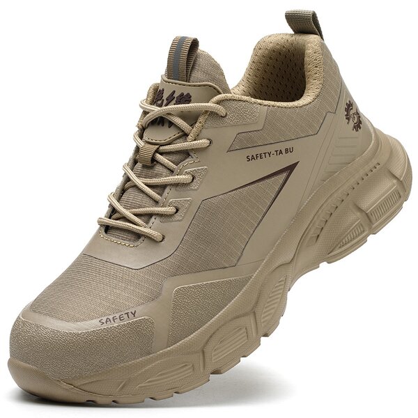 Summer Safety Shoes Manufacturer - Lightweight Breathable Deodorant Rubber Bottom Work Shoes