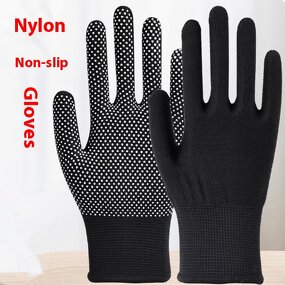 Nylon Safety Gloves Manufacturer - Thin Non-Slip for Driving Gardening Dispensing Men Women
