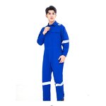 Safety Coverall Manufacturer - 190GSM 100% Cotton High Visibility Reflective Overalls